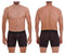 Unico 22110100203 Astros Boxer Briefs Color 90-Black